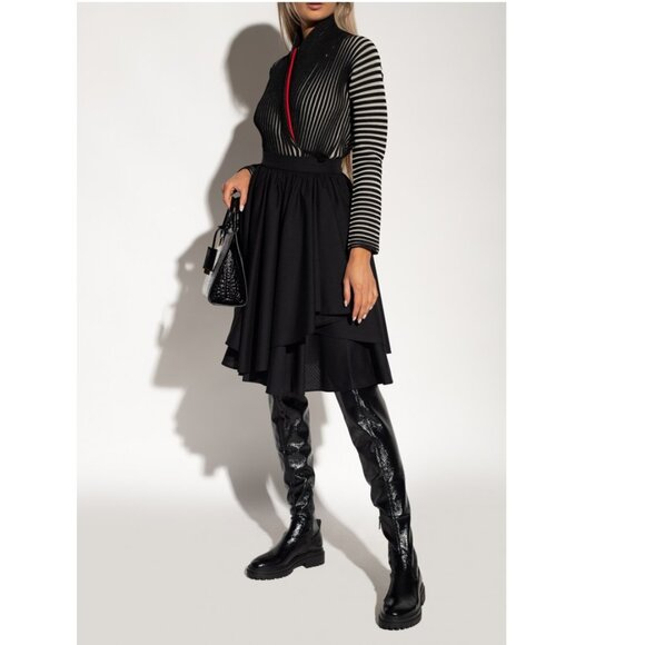 MICHAEL Michael Kors Cyrus Faux Leather Over-The-Knee Boot - Picture 1 of 9